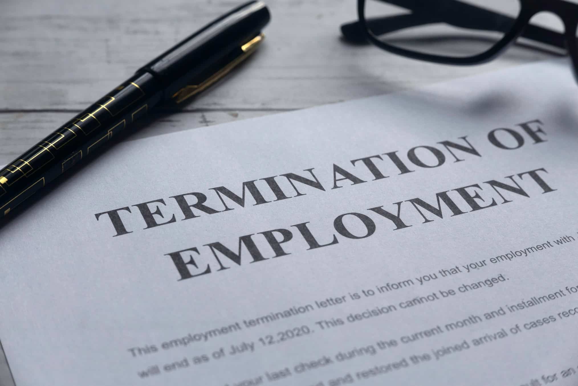 Letting Go Of An Employee